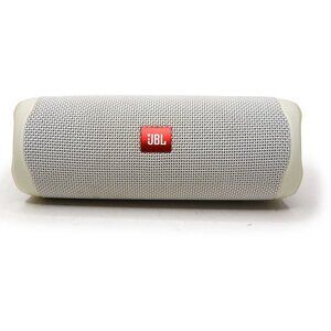 JBL Flip 5 Waterproof Bluetooth Wireless Speaker White Travel Outdoors Beach
